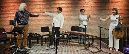 Taiwan Improvisationsprojekt mit 3PeopleMusic und Gunnar Geisse